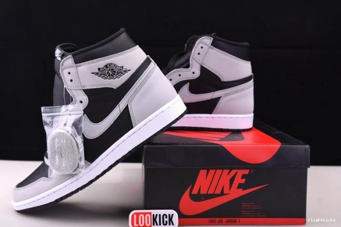 White Black Grey High Light Retro 555088-035 Air Smoke 1 Jordan 1125